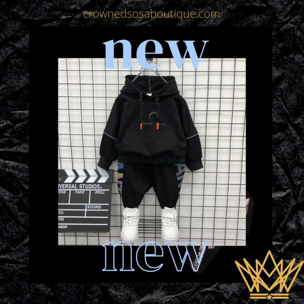 Two piece sweat suit